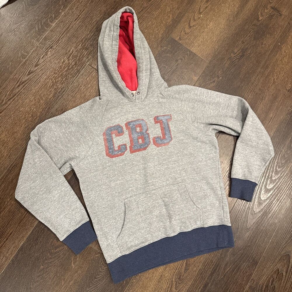 Homage Columbus Blue Jackets Hoodie Men's Size Small Gray Blue NHL